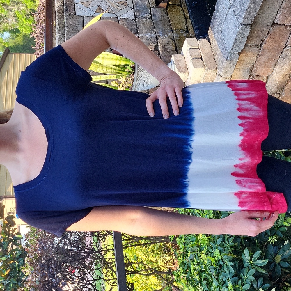 Cable & Gauge Tye Dyed Top